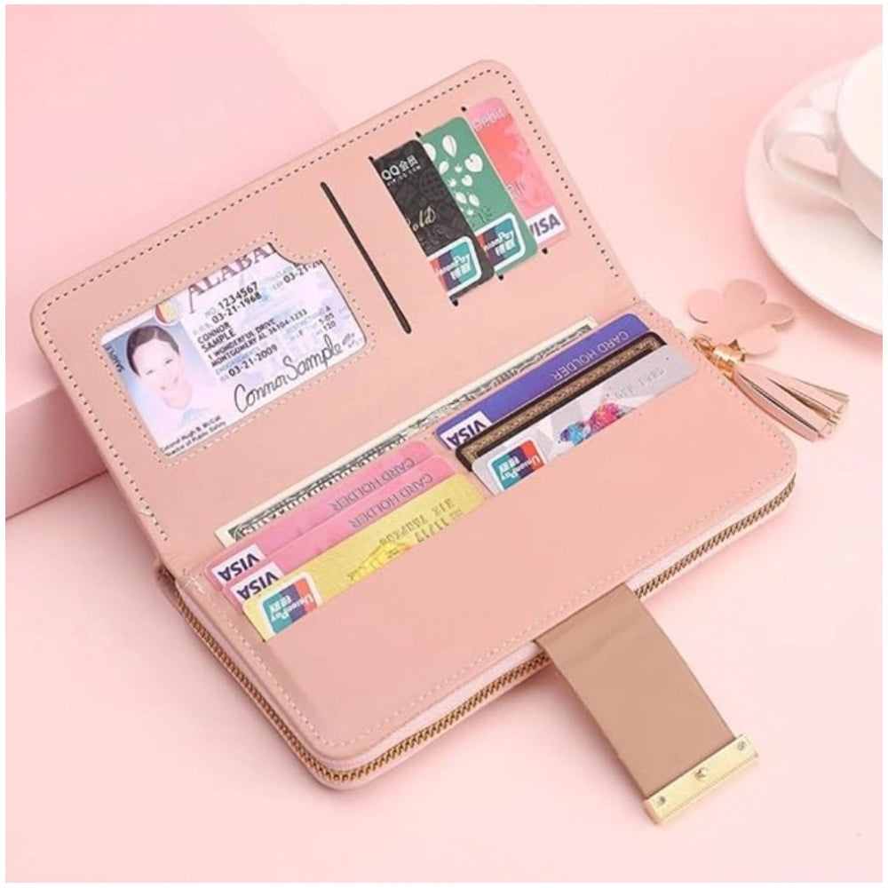 Generic Women's Faux Leather Wallet (Multicolor)