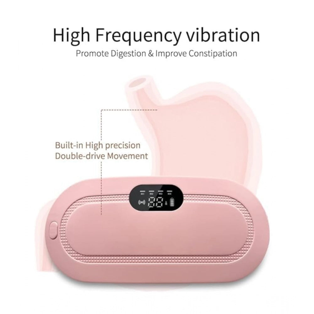 Generic Polyester, Plastic Portable Cordless Heating Pad (Pink)